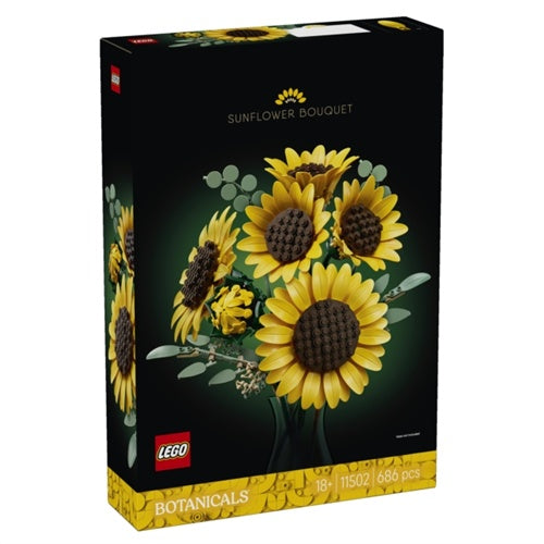 Lego Botanicals Sunflowers, 686 pieces, ages 18 and up (11502)