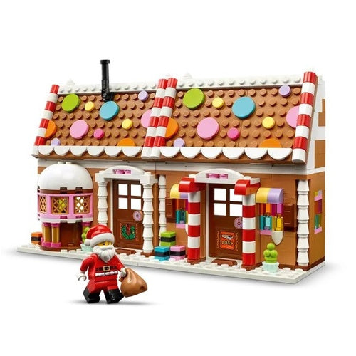 Lego bricks: Christmas gingerbread house, 498 pieces, ages 10 and up (40809)