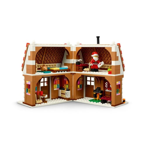 Lego bricks: Christmas gingerbread house, 498 pieces, ages 10 and up (40809)