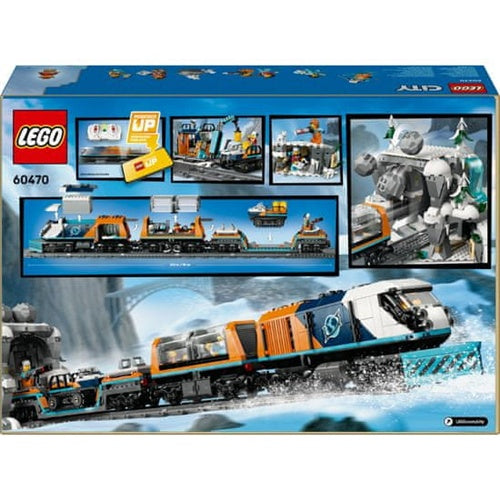 Kocke Lego City: Raziskovalni arktični polarni ekspresni vlak (60470)