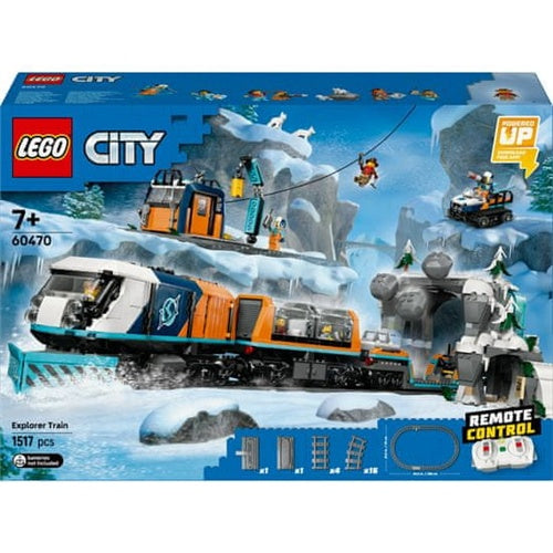 Kocke Lego City: Raziskovalni arktični polarni ekspresni vlak (60470)