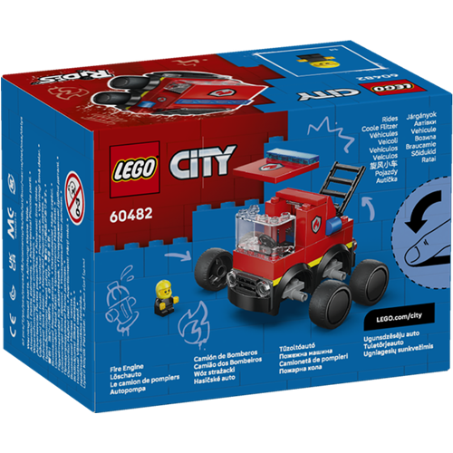 Lego City Cool Cars - Fire Truck, 67 pieces, ages 5 and up (60482)