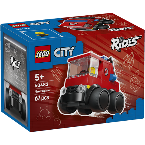 Lego City Cool Cars - Fire Truck, 67 pieces, ages 5 and up (60482)