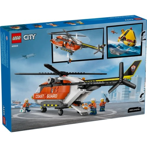 Kocke Lego City Helikopter obalne straže, 551 kock, od 7. let (60503)