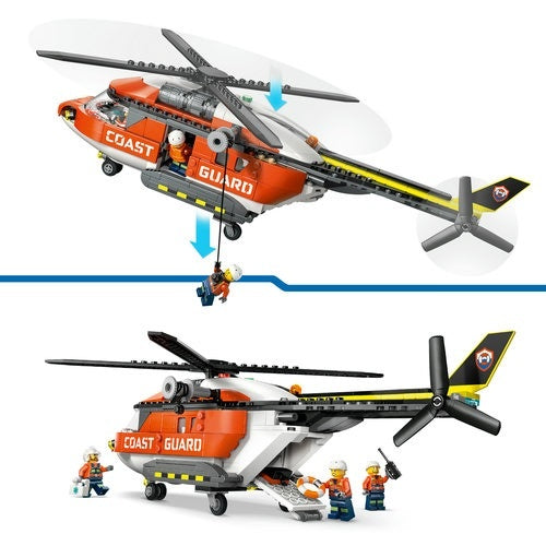 Kocke Lego City Helikopter obalne straže, 551 kock, od 7. let (60503)