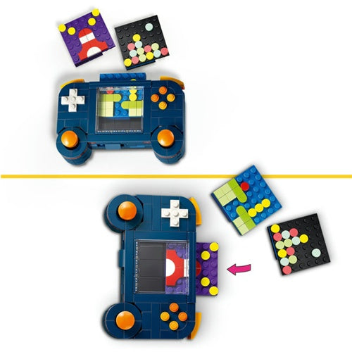Kocke Lego Creator 3-v-1 Retro igralna konzola, 268 kock, od 8. let (31380)