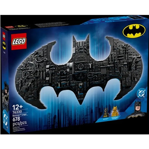 Kocke Lego DC Super Heroes Batmanov logotip, 678 kos, od 12. let (76330)