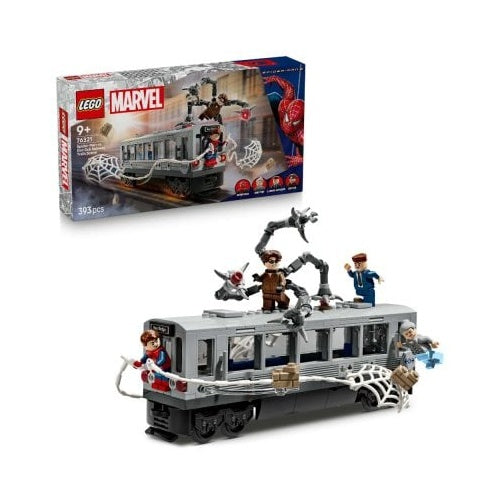 Kocke Lego DC Super Heroes: Spider-Man proti Doc Ocku, prizor na podzemnem vlaku (76321), 393 kock, od 9. let