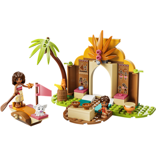 Kocke Lego Disney Princess: Vijanina koča in čoln, 85 kos, od 4. let (43282)
