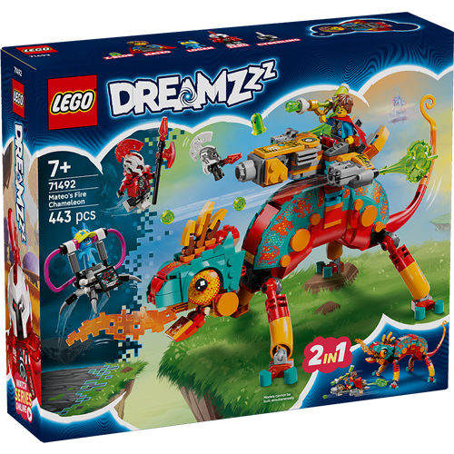 Kocke Lego DREAMZz: Mateov ognjeni kameleon (71492)