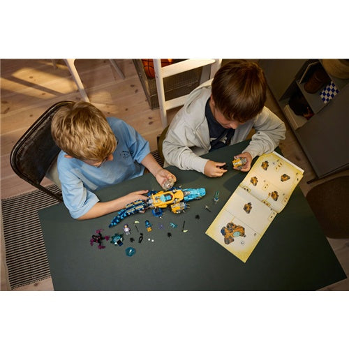 Kocke Lego DREAMZZz Podmornica s krokodilom - Igrača za gradnjo, 1107 kock, od 8. let (71512)