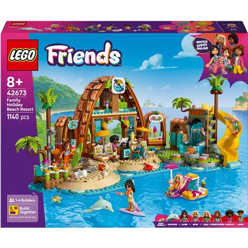 Kocke Lego Friends: Družinske počitnice v letovišču (42673)