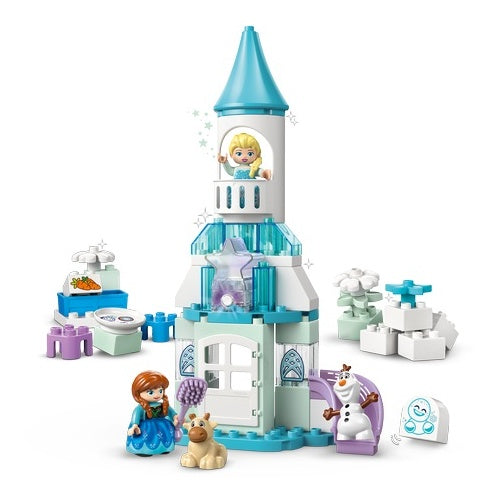 Kocke Lego DUPLO: Anina in Elzina zabava na gradu iz Ledenega kraljestva (10455), 54 kock, od 2. let