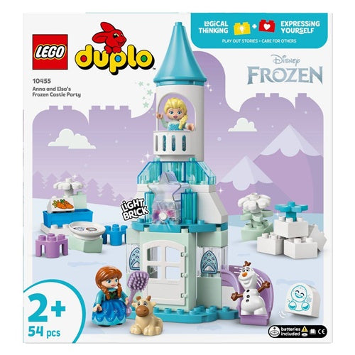 Kocke Lego DUPLO: Anina in Elzina zabava na gradu iz Ledenega kraljestva (10455), 54 kock, od 2. let