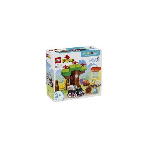 Kocke Lego DUPLO Bluey Pizza Sisters z Mafinom in Bluey, 44 kos, od 2. let (10469)
