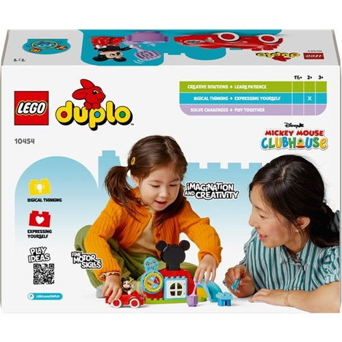 Kocke Lego Duplo: Klubska hiša in avto Miki Miške (10454)