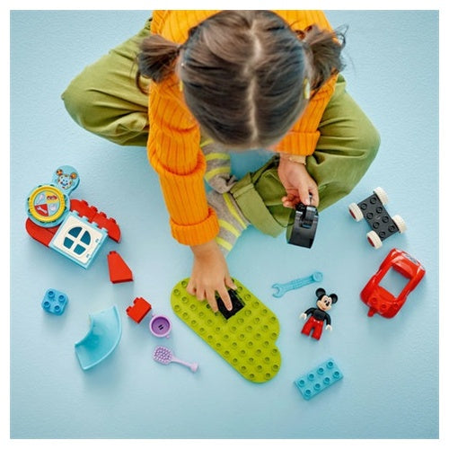 Kocke Lego Duplo: Klubska hiša in avto Miki Miške (10454)