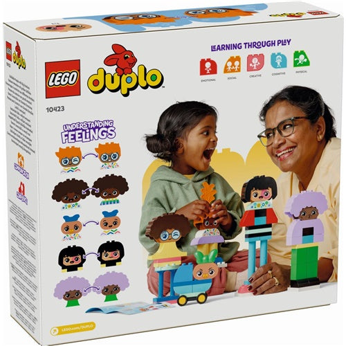 Kocke Lego® Duplo®: Sestavljivi ljudje z močnimi čustvi (10423)