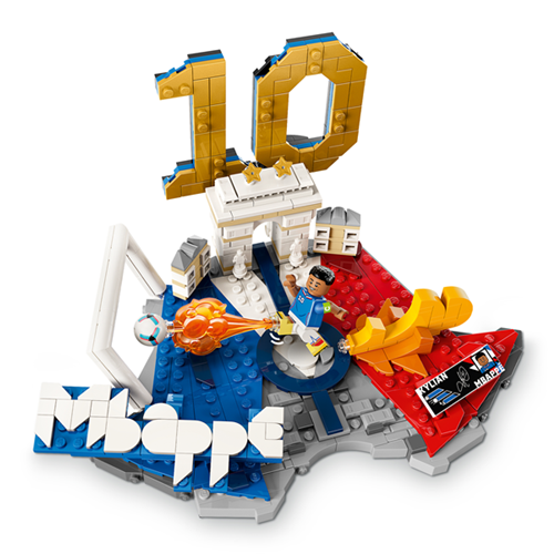 Kocke Lego Editions: Kylian Mbappe, 490 kos, od 10. let (43013)