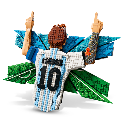 Kocke Lego Editions: Lionel Messi - Slavje gola, 1427 kos, od 14. let (43018)