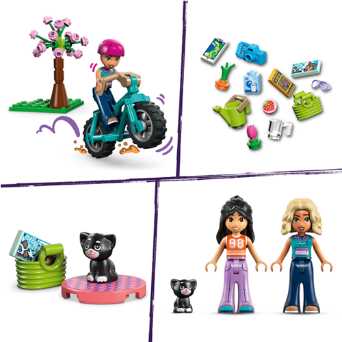 Kocke Lego Friends: Glamping koča na prostem, 295 kos, od 6. let (42682)