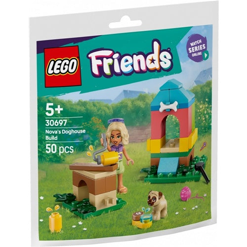 Kocke Lego Friends: Novin model pasje ute (30697), 50 kock, od 5. let