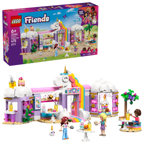 Kocke Lego Friends Samorogova sanjska kavarna, 475 kock, od 6. let (42684)