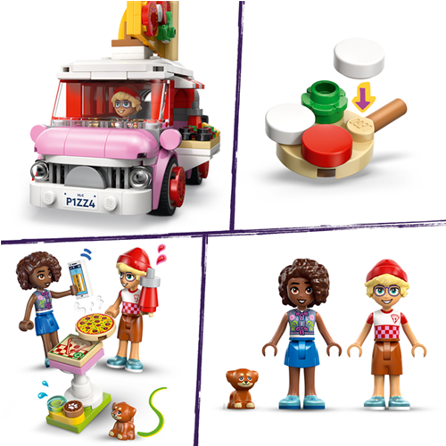 Kocke Lego Friends: Tovornjak s pico, 190 kos, od 6. let (42694)