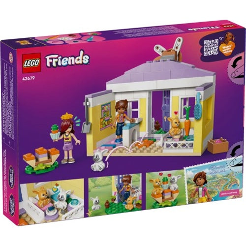 Kocke Lego Friends Zajčji hotel v mestu Heartlake, 161 kock, od 5. let (42679)