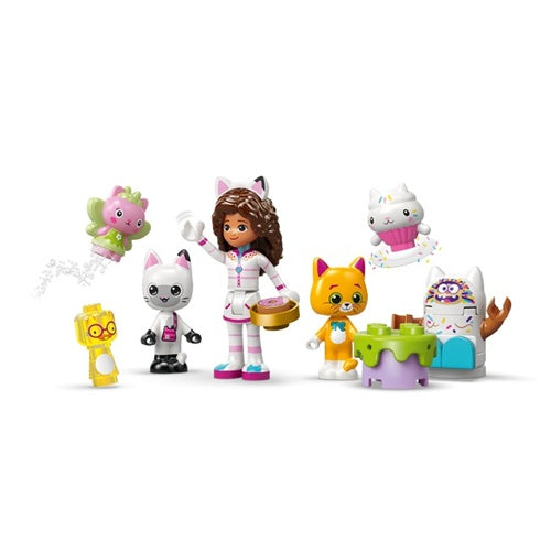 Kocke Lego Gabby's Dollhouse: Gora posladkov in Kittyjin vrt (11205), 263 kock, od 4. let