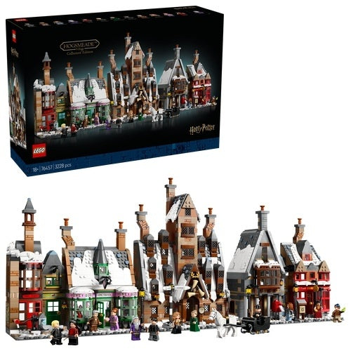 Kocke Lego Harry Potter: Vas Hogsmeade, zbirateljska izdaja, 3228 kos, od 6. let 76457