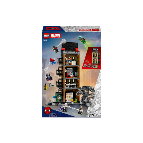 Kocke Lego Marvel Spider-Man proti Mysteriu: Daily Bugle, 781 kock, od 10. let (76342)