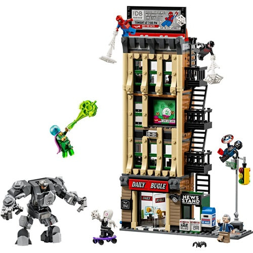Kocke Lego Marvel Spider-Man proti Mysteriu: Daily Bugle, 781 kock, od 10. let (76342)