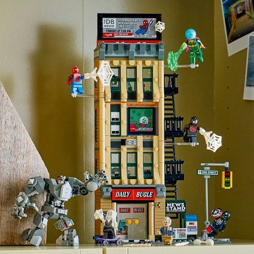 Kocke Lego Marvel Spider-Man proti Mysteriu: Daily Bugle, 781 kock, od 10. let (76342)
