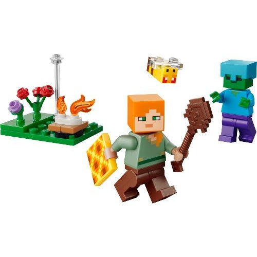 Kocke Lego Minecraft Alex Srečanje ob tabornem ognju, 31 kos, od 6. let (30732)