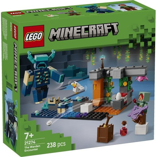 Kocke Lego Minecraft: Srečanje s Čuvarjem (21274), 238 kock, od 7. let