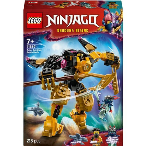 Kocke Lego Ninjago: Arinov bojni robotski oklep za Spinjitzu (71839)
