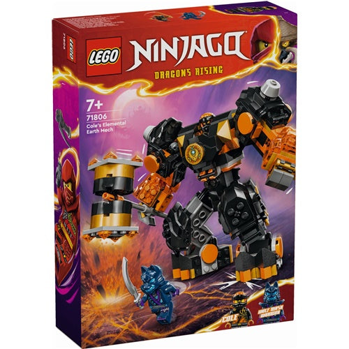 Kocke Lego® Ninjago® Colov elementarni robotski oklep zemlje (71806)