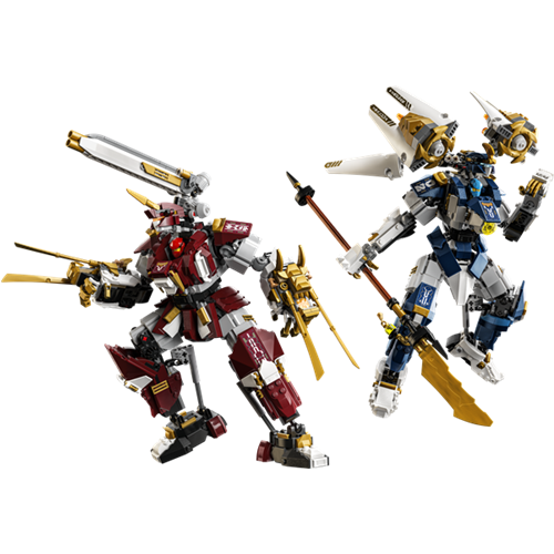 Kocke Lego Ninjago: Dvojna titana Meha, 1707 kos, od 12. let (71870)