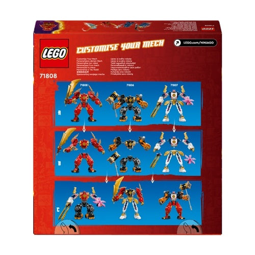 Kocke Lego® Ninjago®: Kaijev elementarni robotski oklep ognja (71808)