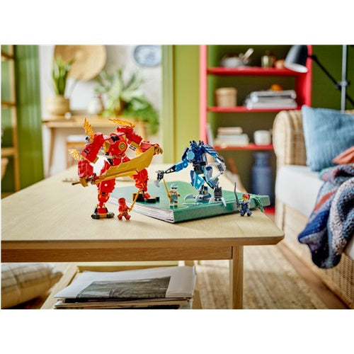 Kocke Lego® Ninjago®: Kaijev elementarni robotski oklep ognja (71808)