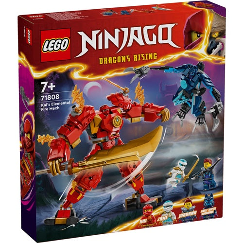 Kocke Lego® Ninjago®: Kaijev elementarni robotski oklep ognja (71808)