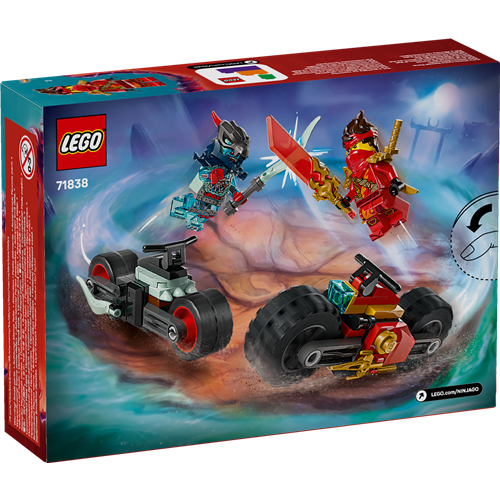Kocke Lego Ninjago Kaijeva dirka z motorji (71838)