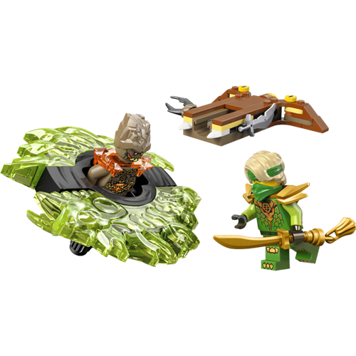 Kocke Lego Ninjago Lloyd proti Elementalu Pošastni vrtalnik, 52 kos, od 6. let (71850)