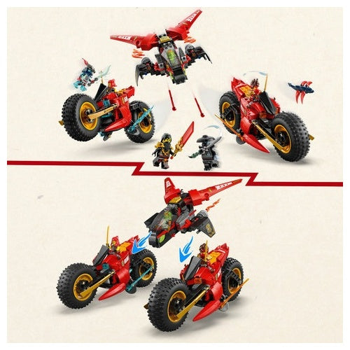 Kocke Lego Ninjago: Akcijski dirkalnik Ninja (71844)