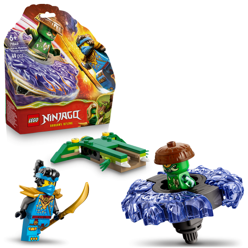 Kocke Lego Ninjago Nya proti Elemenatrnem spinnerju, od 6. let, 49 kos (71849)