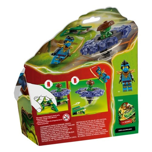 Kocke Lego Ninjago Nya proti Elemenatrnem spinnerju, od 6. let, 49 kos (71849)