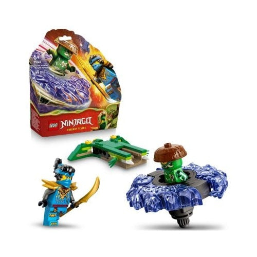 Kocke Lego Ninjago Nya proti Elemenatrnem spinnerju, od 6. let, 49 kos (71849)