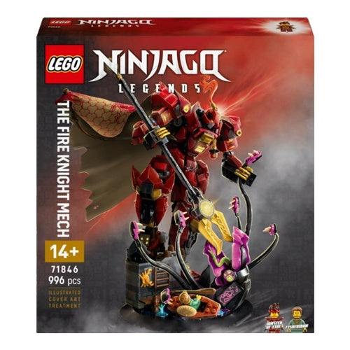 Kocke Lego Ninjago Ognjeni vitez Robot (71846)