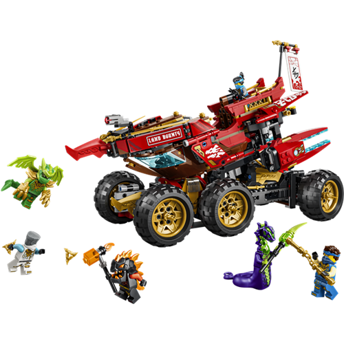 Kocke Lego Ninjago: Puščavski mornar, 1214 kos, od 9. let (71869)